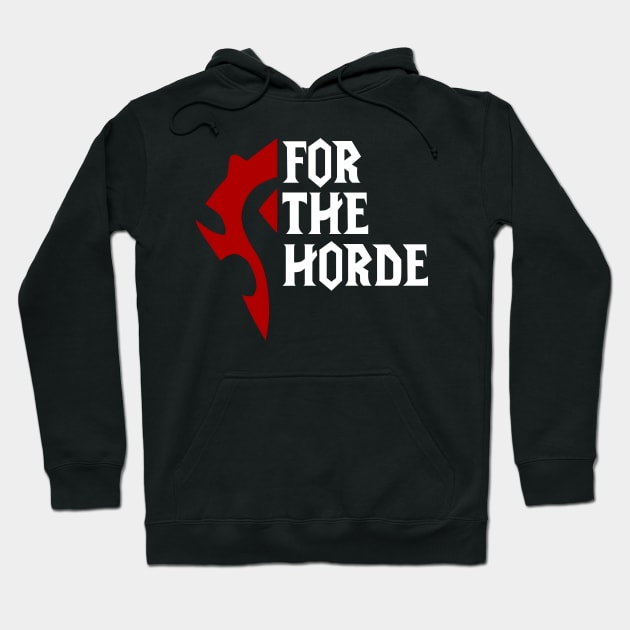 For The Horde! (colour) Hoodie by zxmasteras